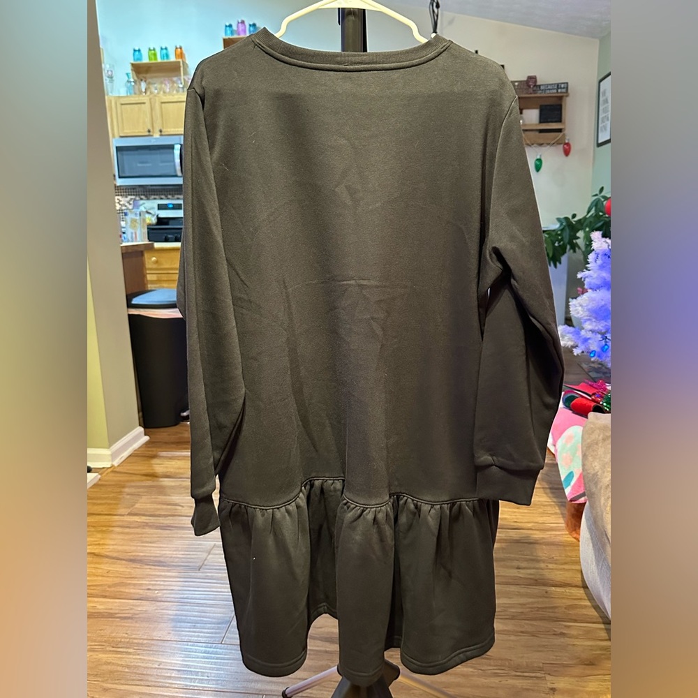 Serra Black Long Sleeve Dress